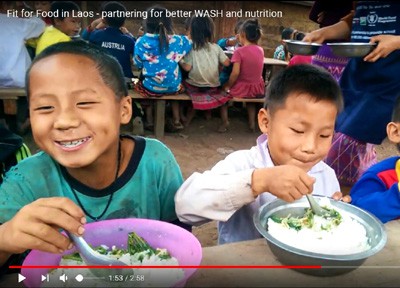 Fit for Food in Laos – Partnering for Better WASH and Nutrition